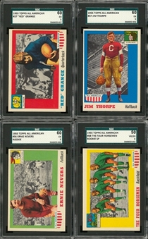 1955 Topps "All American" Football High Grade Complete Set (100)